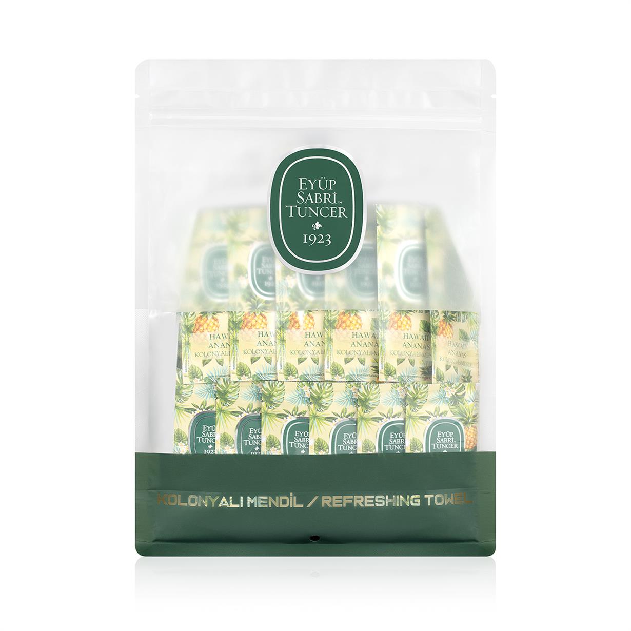 Hawaii Ananas Kolonyalı Mendil 150li (Küçük Boy)