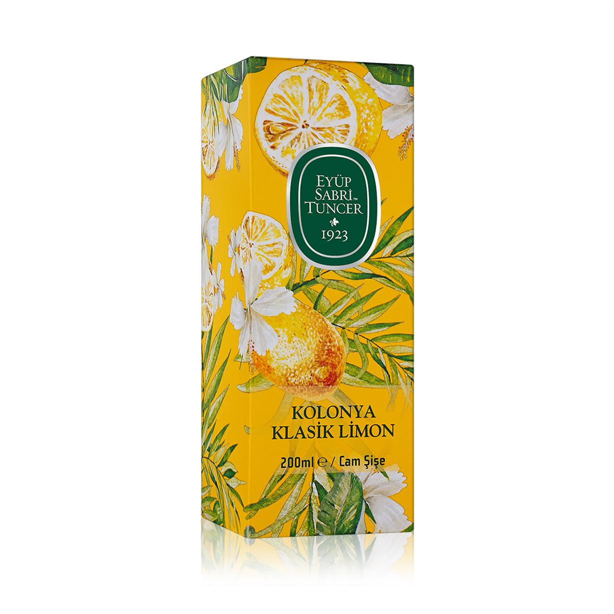 Klasik Limon Kolonyası 200 ml - Cam Şişe