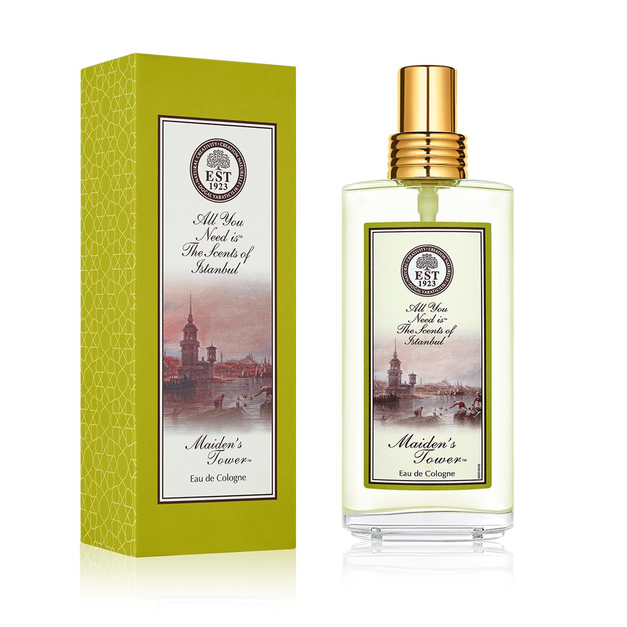 Maidens Tower 150 ml Eau De Cologne - Cam Şişe