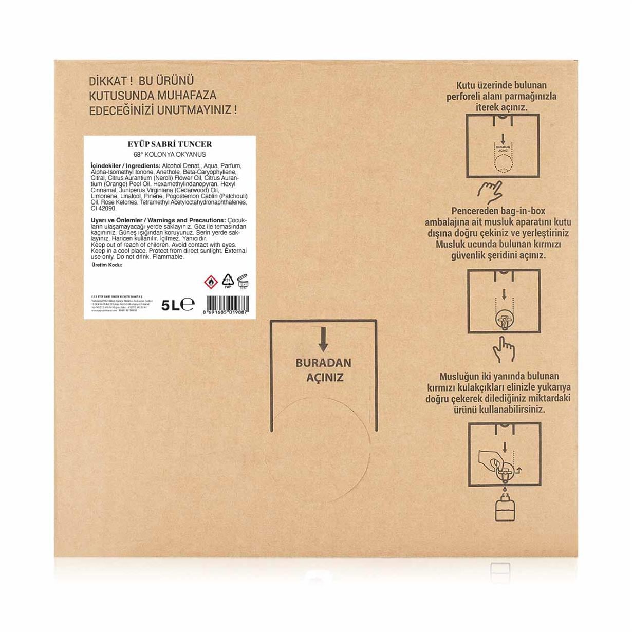 Ocean Cologne 5 Liter - Bag in Box