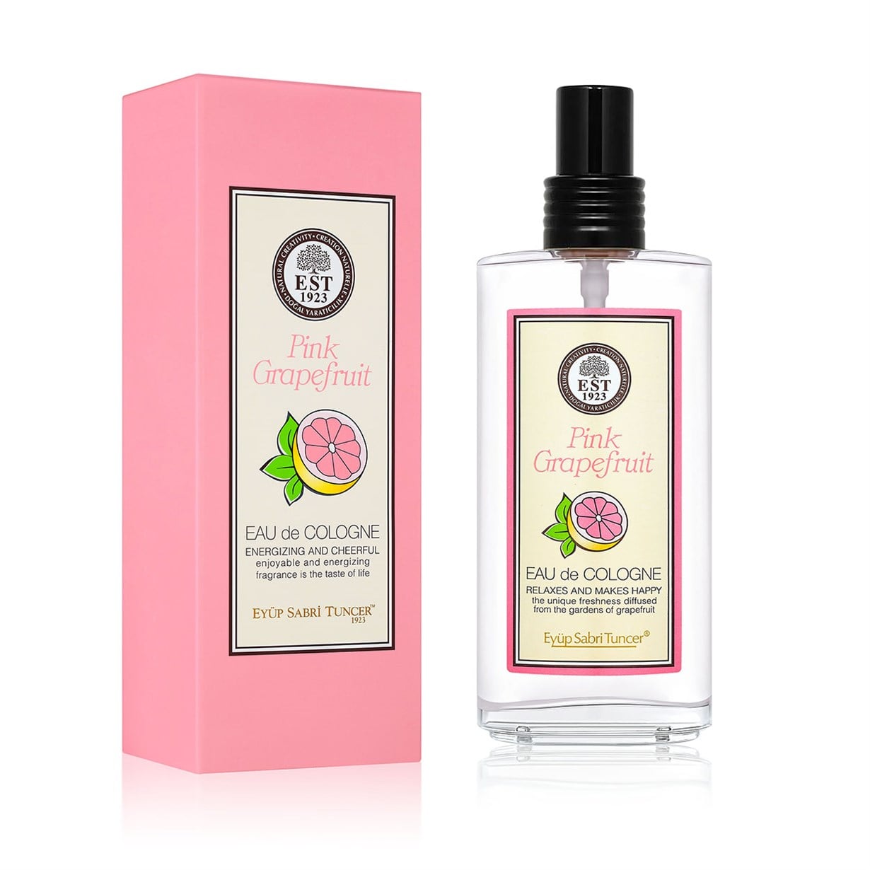 Pink Grapefruit 150 ml Eau De Cologne - Cam Şişe