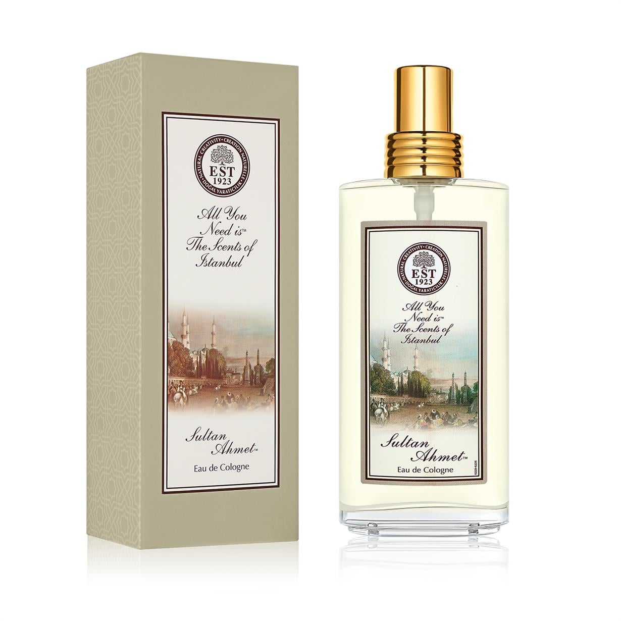 Sultan Ahmet 150 ml Eau De Cologne - Cam Şişe