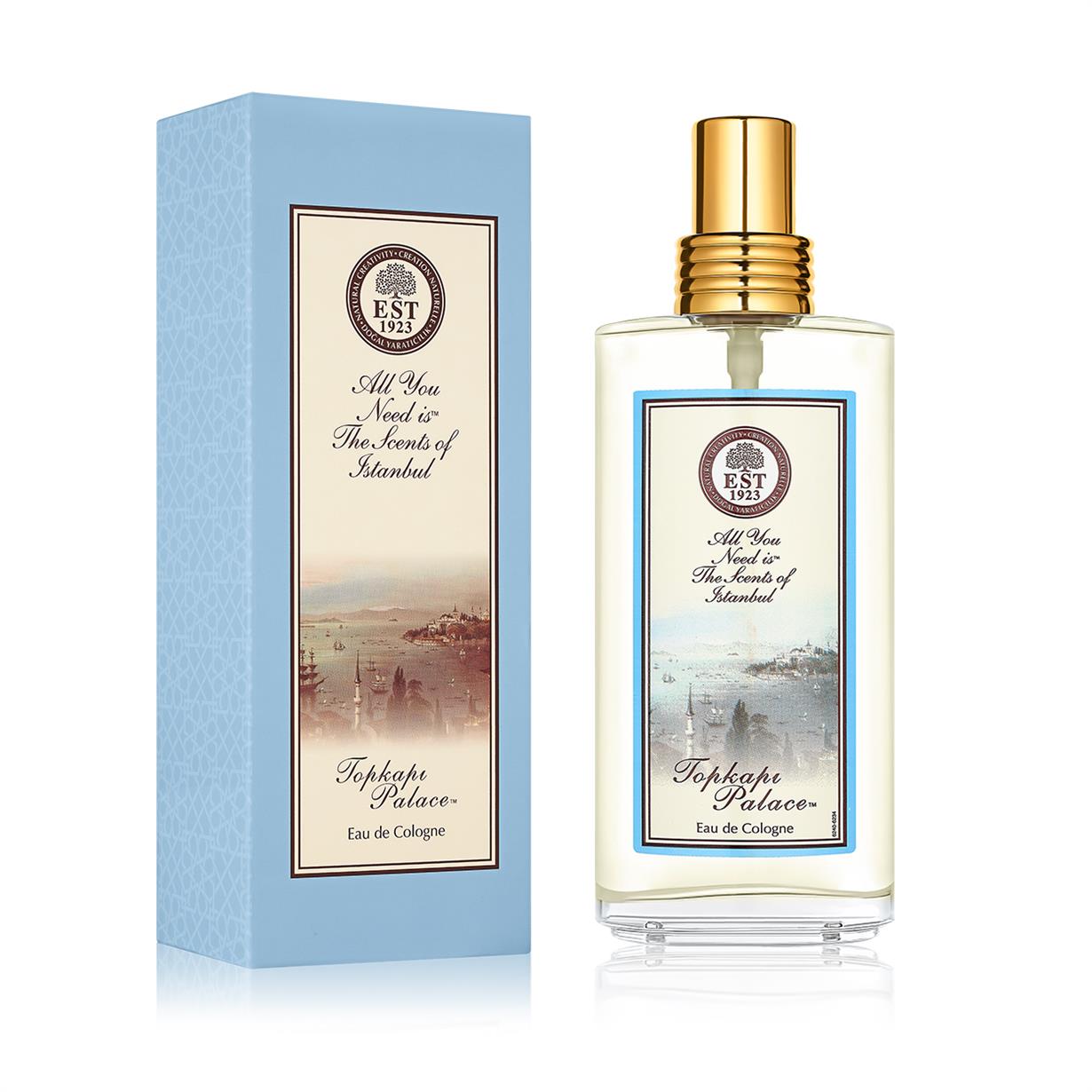 Topkapı Palace 150 ml Eau De Cologne - Cam Şişe