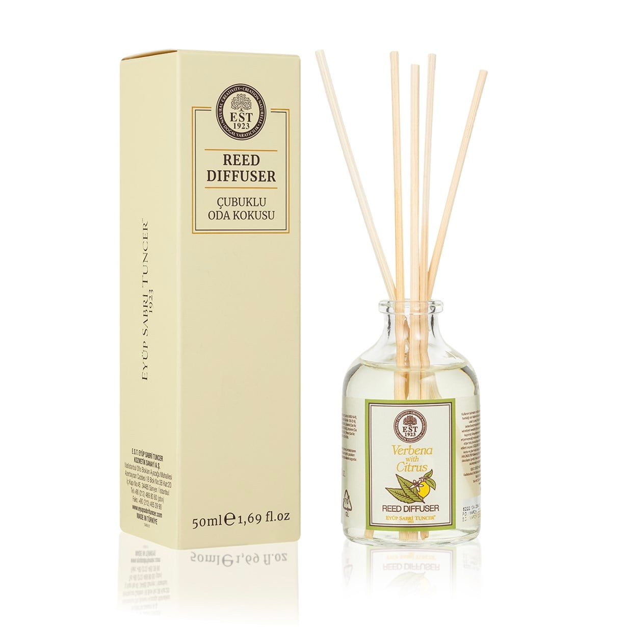 Verbena Citrus Çubuklu Oda Kokusu 50 ml