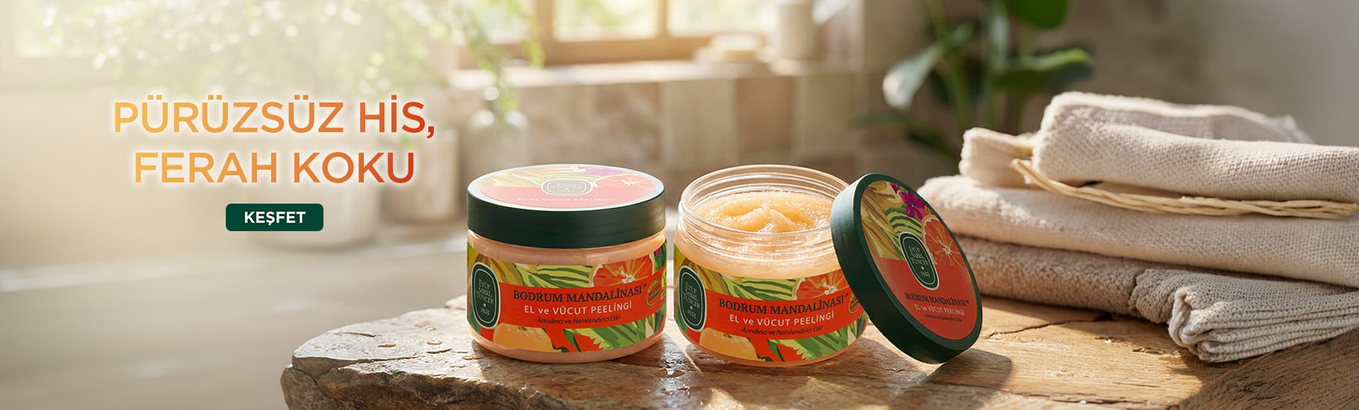 Bodrum Mandalinası El ve Vücut Peelingi - 400 gr