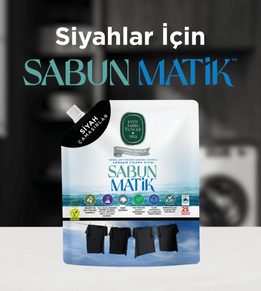 Doğal Zeytinyağlı Çamaşır Yıkama Sıvısı Siyahlar 1,5 lt