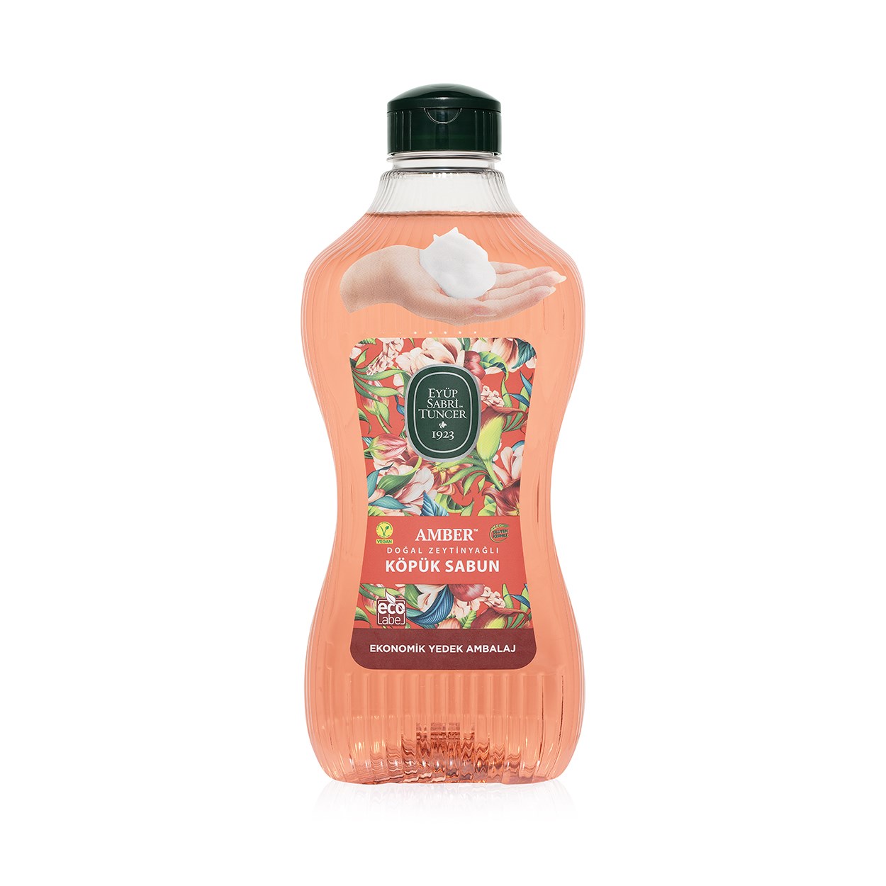 Amber Doğal Zeytinyağlı Köpük Sabun 1.5 lt