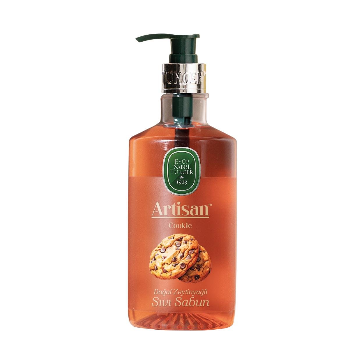 Artisan Doğal İçerikli Zeytinyağlı Sıvı Sabun Cookie 600 ml | Eyüp ...