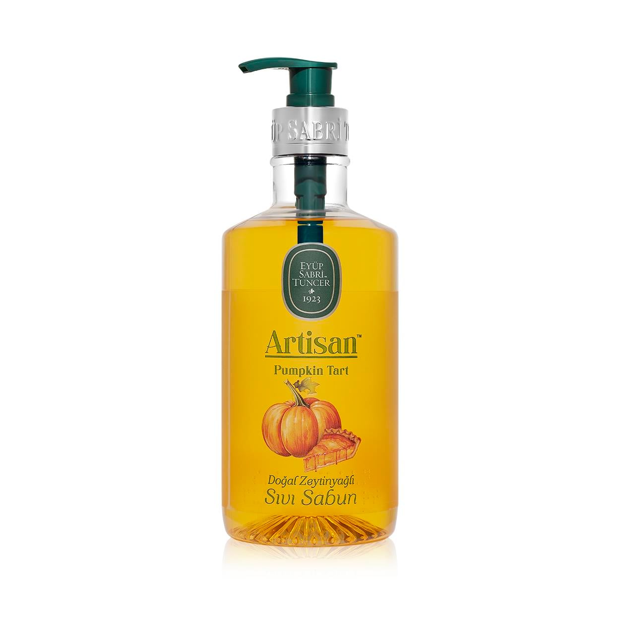 Artisan Doğal İçerikli Zeytinyağlı Sıvı Sabun Pumpkin Tart 600 ml