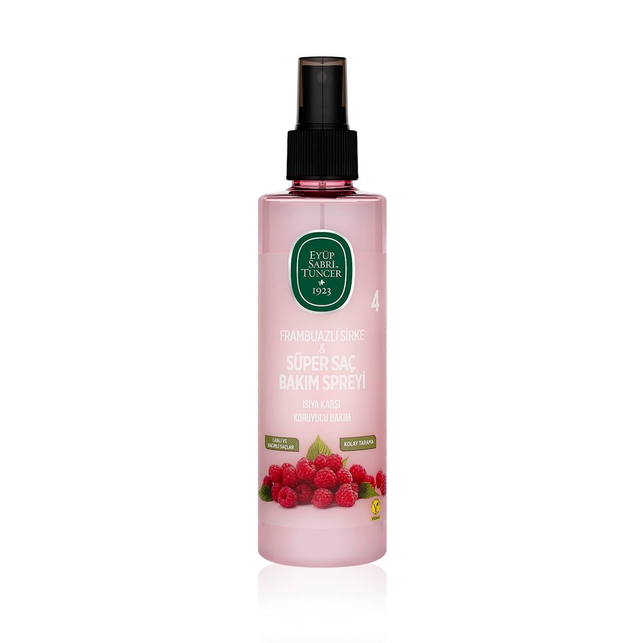 Frambuazlı Sirke Saç Bakım Spreyi 210 ml