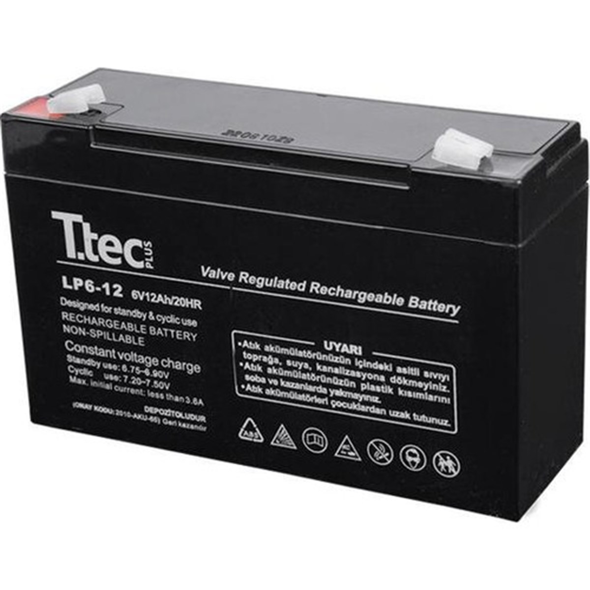 AKÜ 12 VOLT 7 AH.(TTEC)