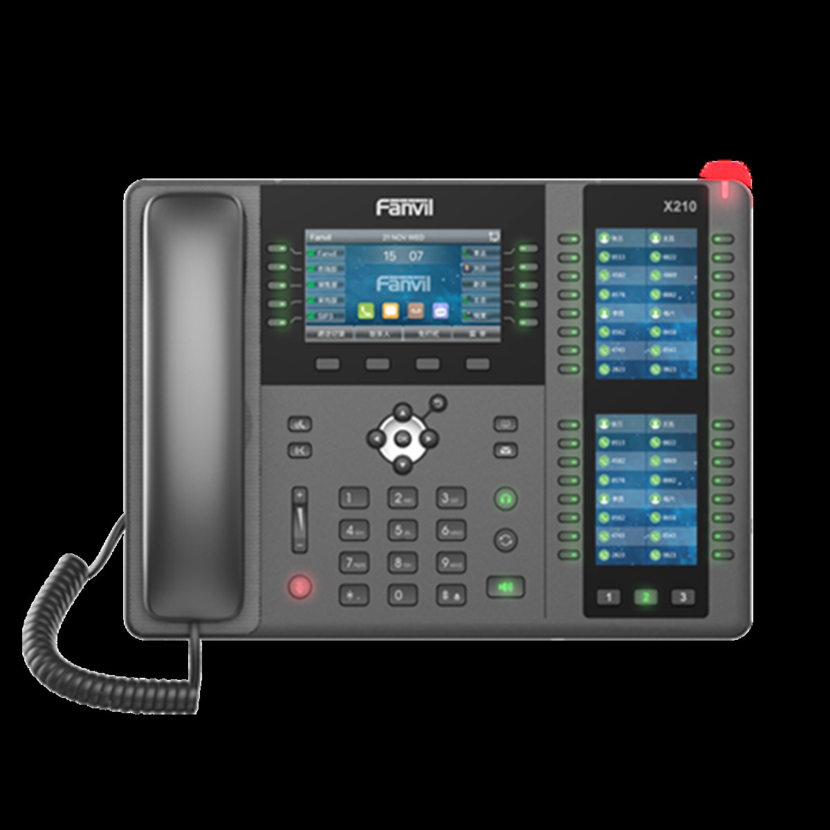 FANVİL X210 POE RENKLİ EKRAN IP TELEFON