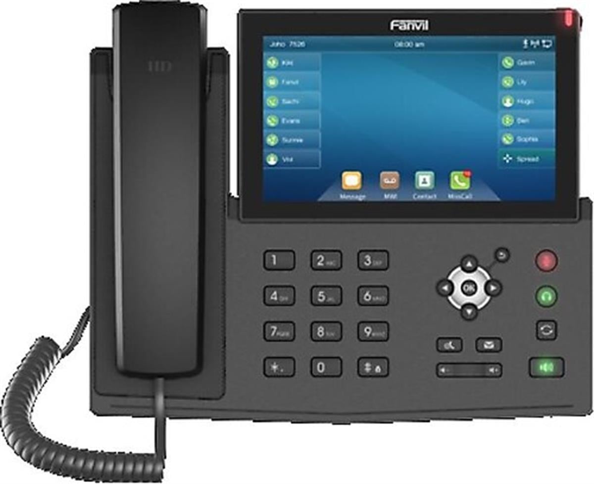FANVİL X7 POE DOKUNMATİK  RENKLİ EKRAN IP TELEFON