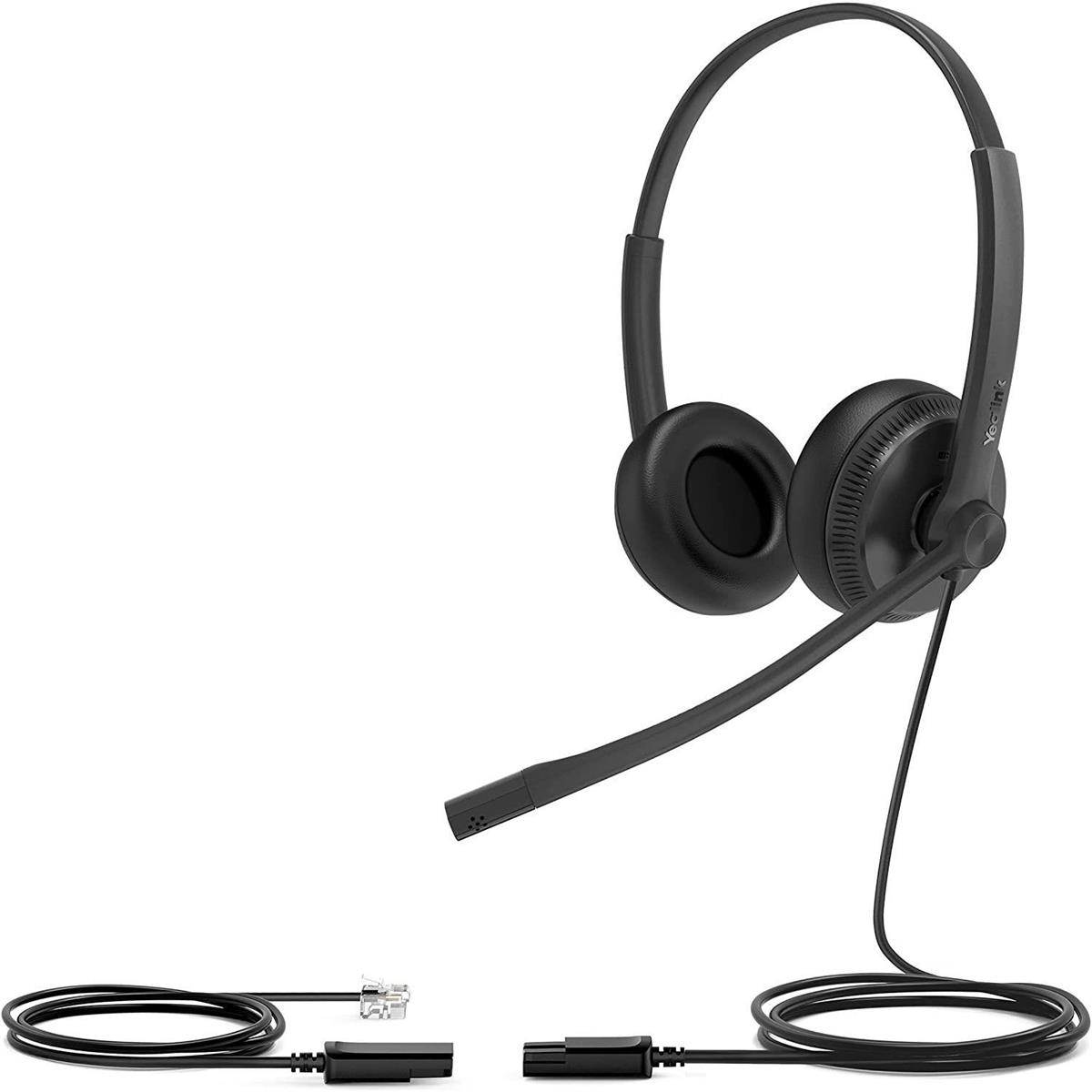 YEALINK YHS34 ÇİFT TARAFLI TAÇLI İŞ KULAKLIĞI