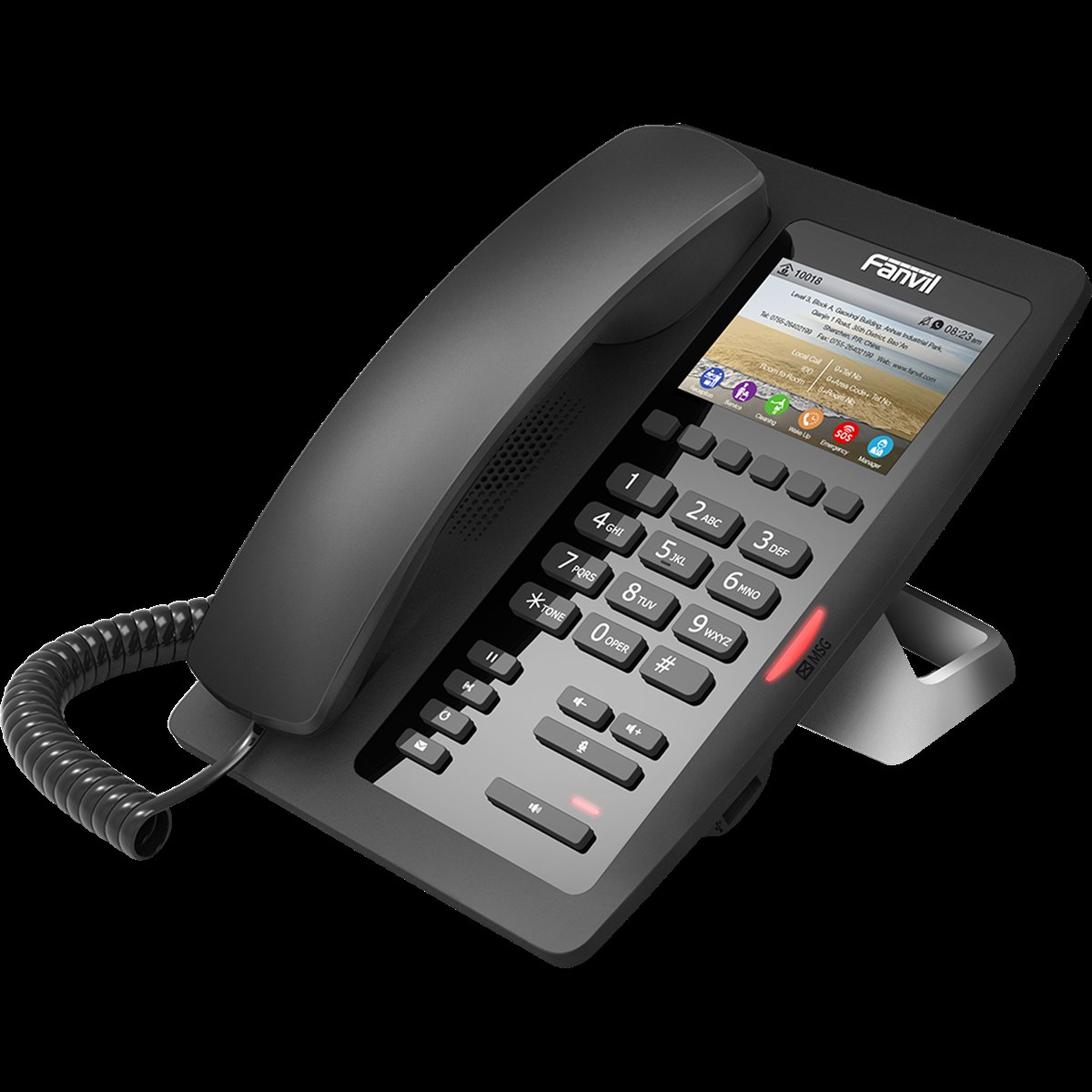 FANVİL H5 POE RENKLİ EKRAN IP TELEFON(HOTEL)