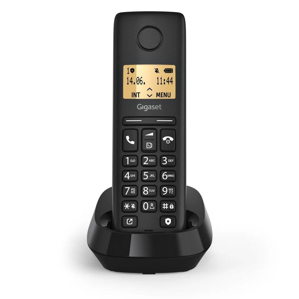 GIGASET  PURE 100 DECT TELEFON SİYAH