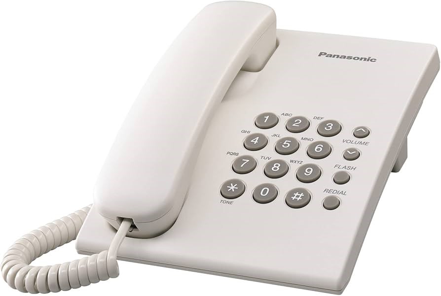 PANASONIC KX-TS500TR  MASA TELEFONU (BEYAZ)