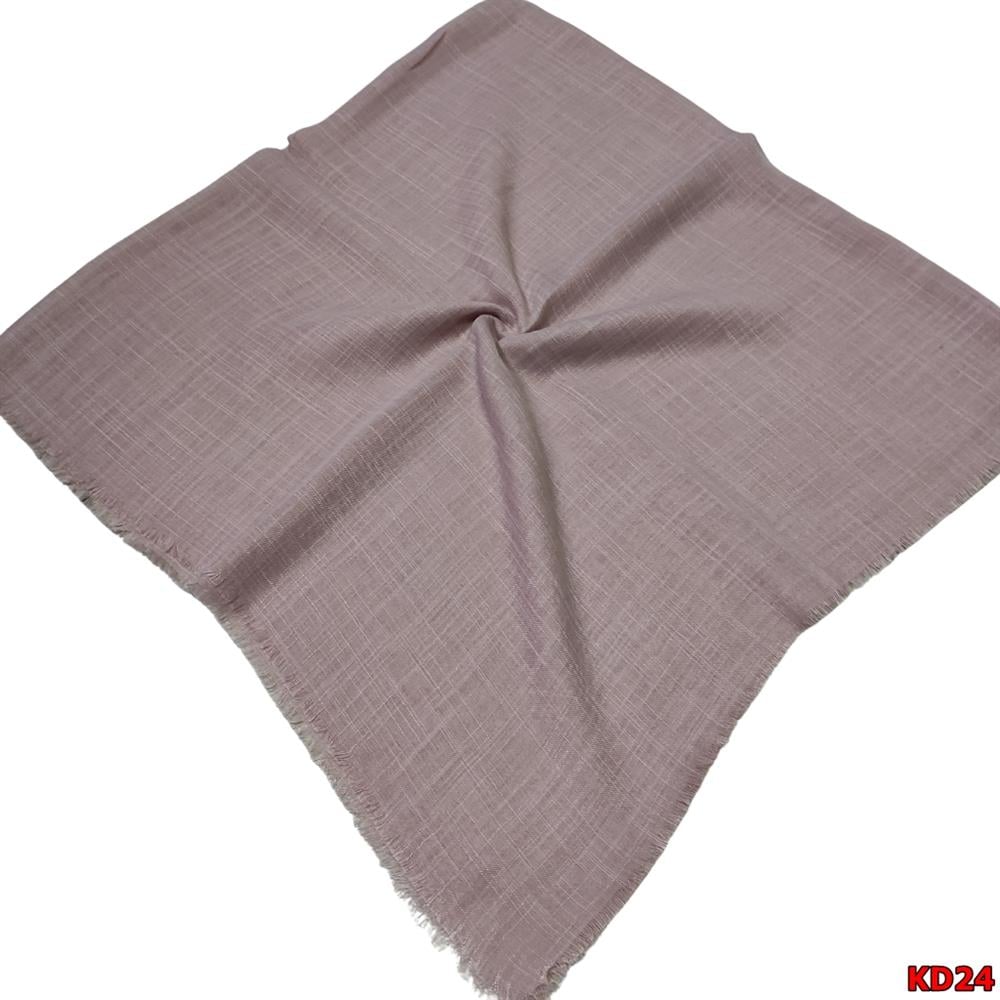  Kampanyalı Düz Renk Flamlı Eşarp(KD24)