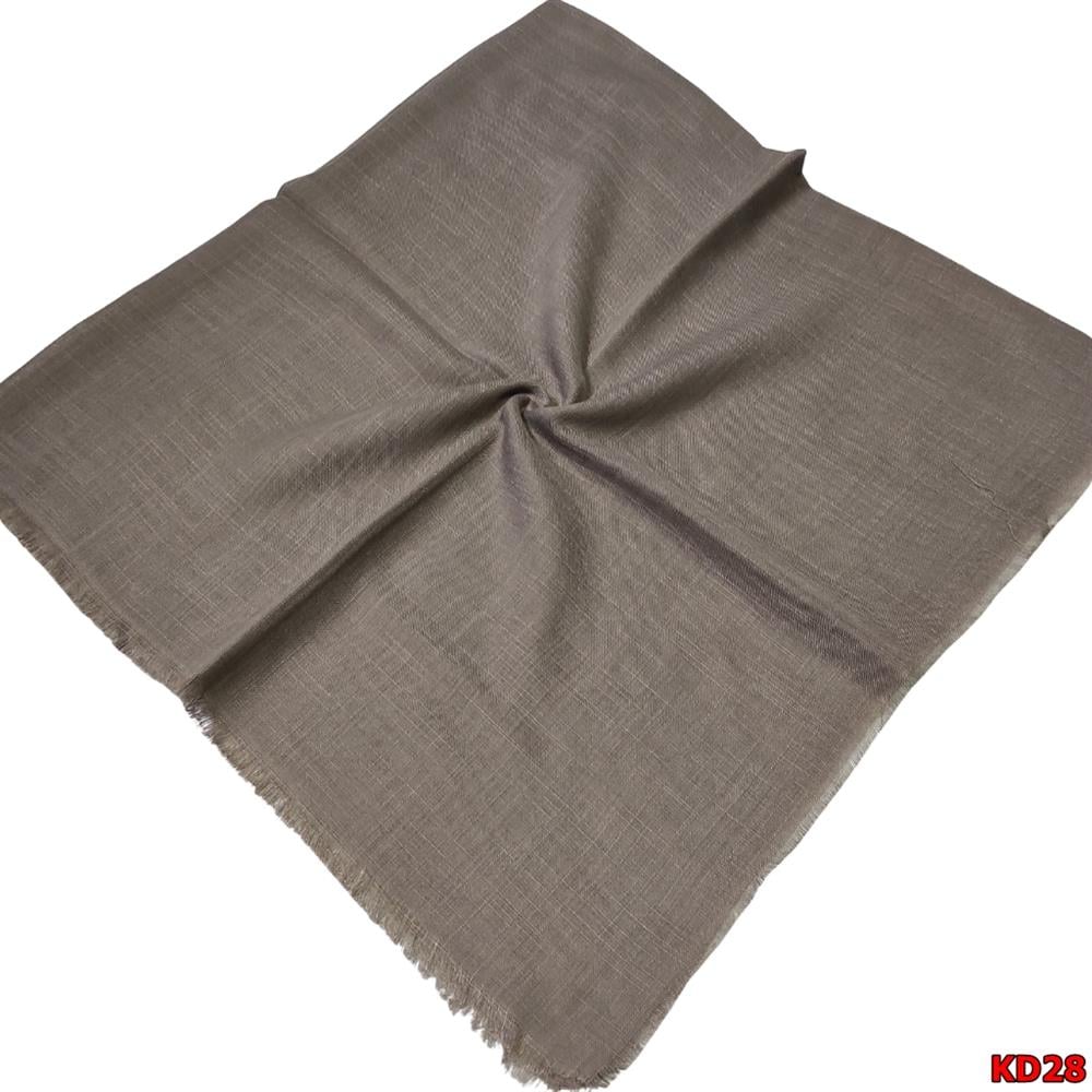  Kampanyalı Düz Renk Flamlı Eşarp(KD28)