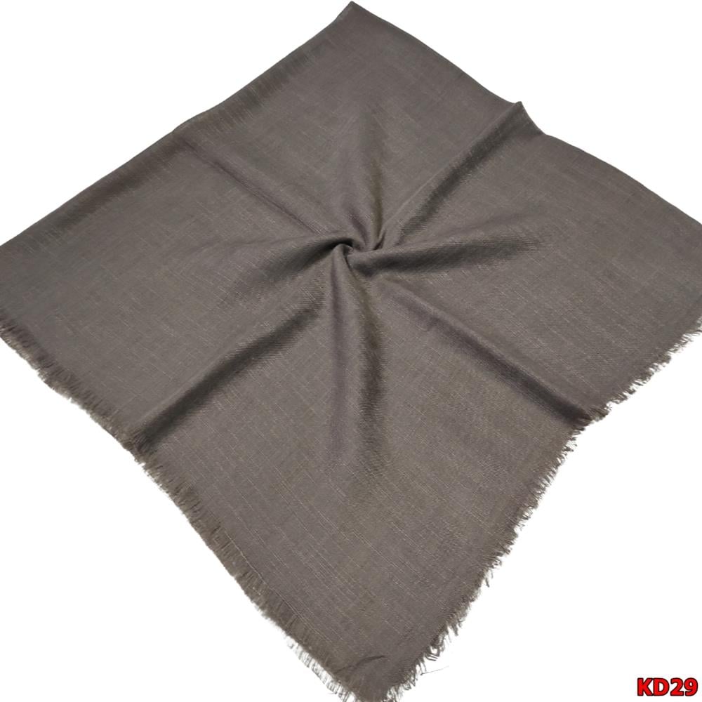  Kampanyalı Düz Renk Flamlı Eşarp(KD29)