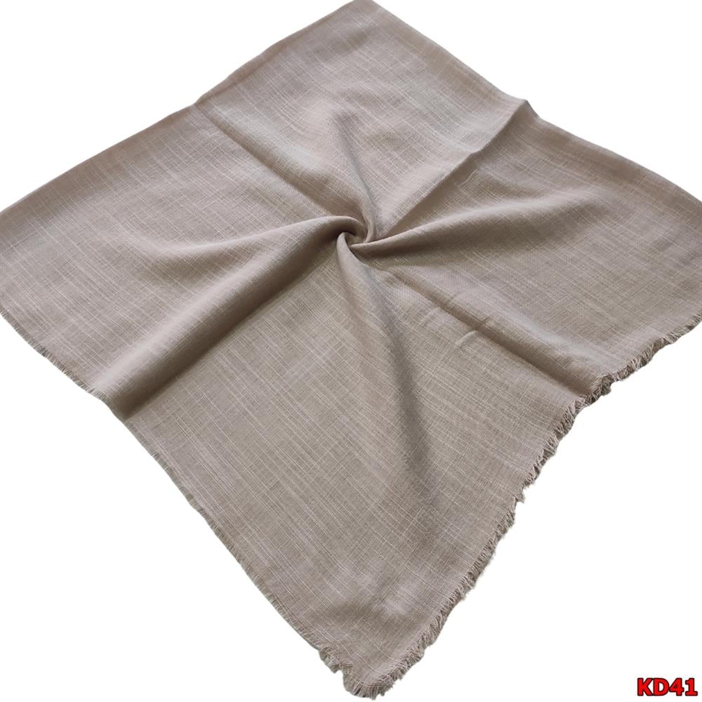  Kampanyalı Düz Renk Flamlı Eşarp(KD41)