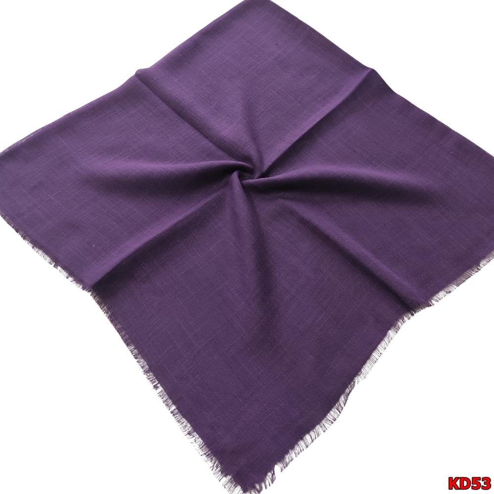  Kampanyalı Düz Renk Flamlı Eşarp(KD53)