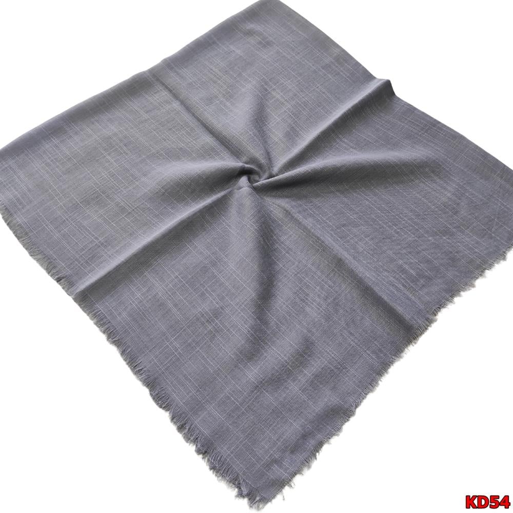  Kampanyalı Düz Renk Flamlı Eşarp(KD54)