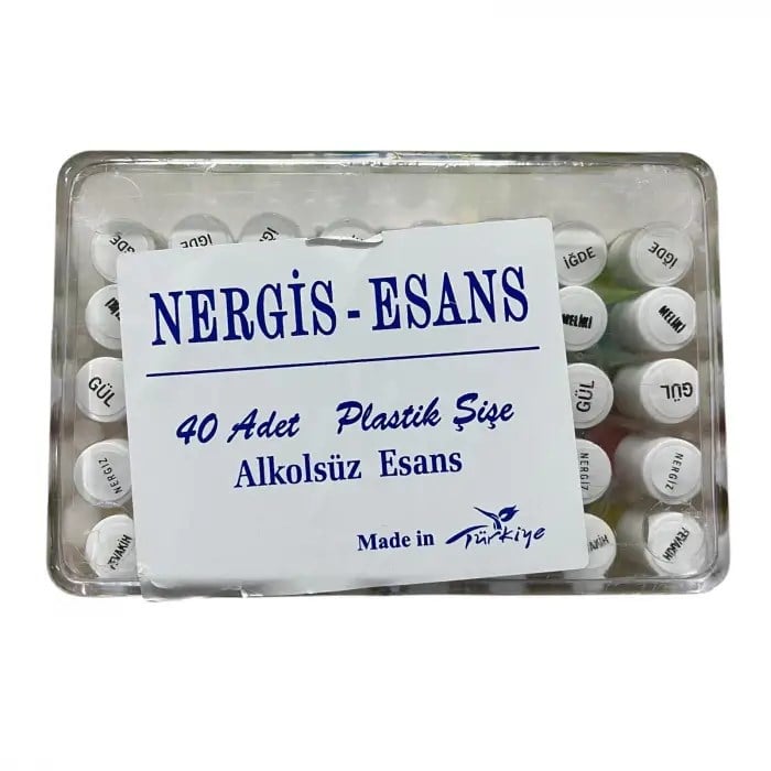 Nergis Plastik Şişe Ekonomik 40lı Esans