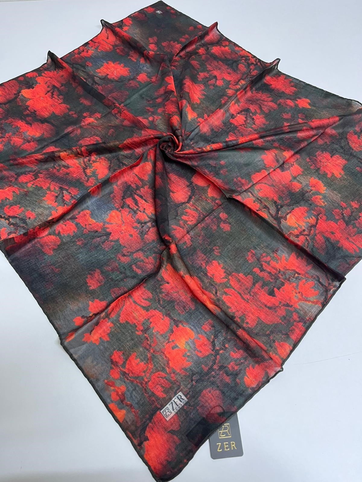 Zer Dijital Soft Eşarp(zd09-02)
