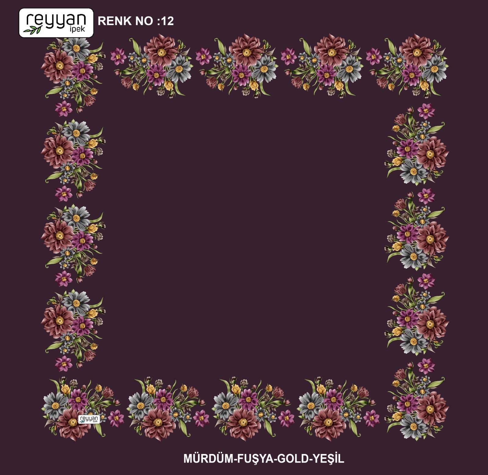 Reyyan İpek Oyalık Yazma(246-12)