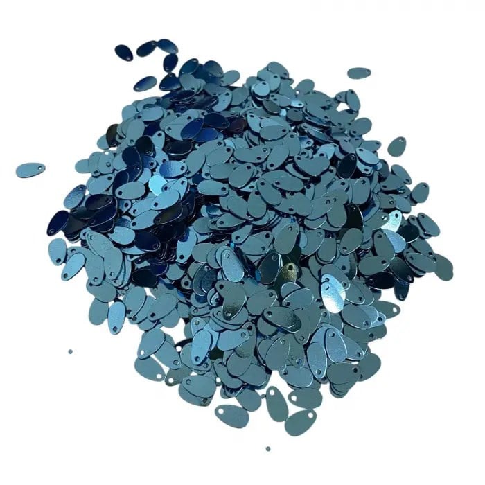 Pleksi Oya İşleme Pulu Damla 50 gr. Buz Mavisi (pul05-31)