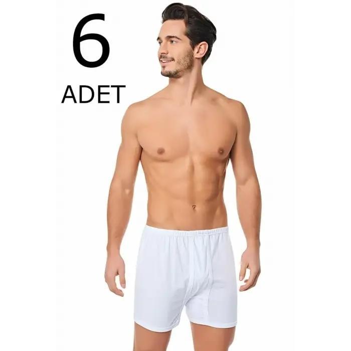 Tutku Erkek Paçalı Arjantin Külot Beyaz(4 Beden)
