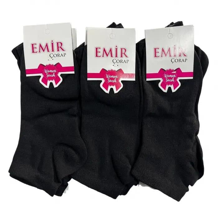 Emir Kadın Patik Çorap 12li Paket(KÇ01-05)