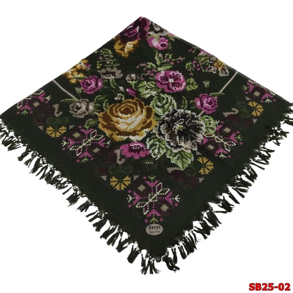Berat Boncuklu Cotton Eşarp(sb25-02)