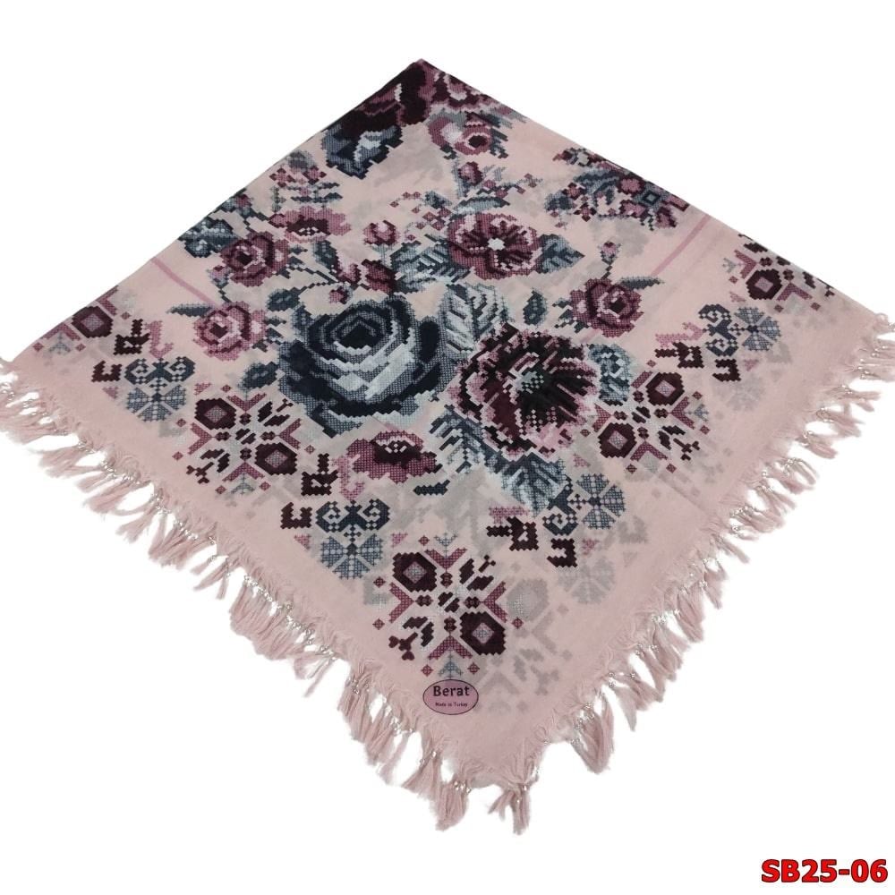 Berat Boncuklu Cotton Eşarp(sb25-06)