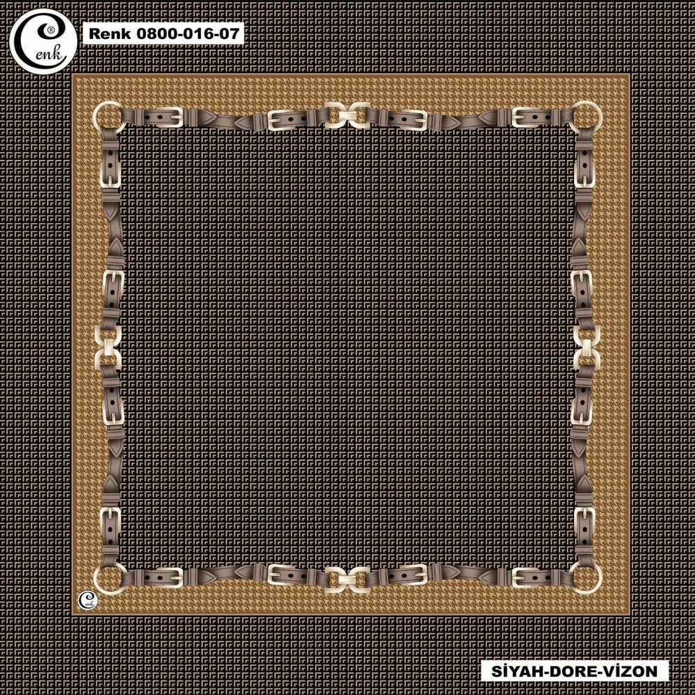 Cenk Flamlı Coton Eşarp(016-07)