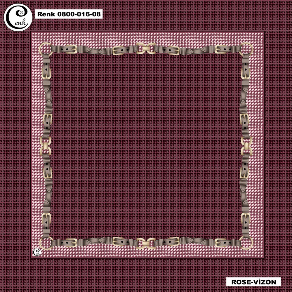 Cenk Flamlı Coton Eşarp(016-08)