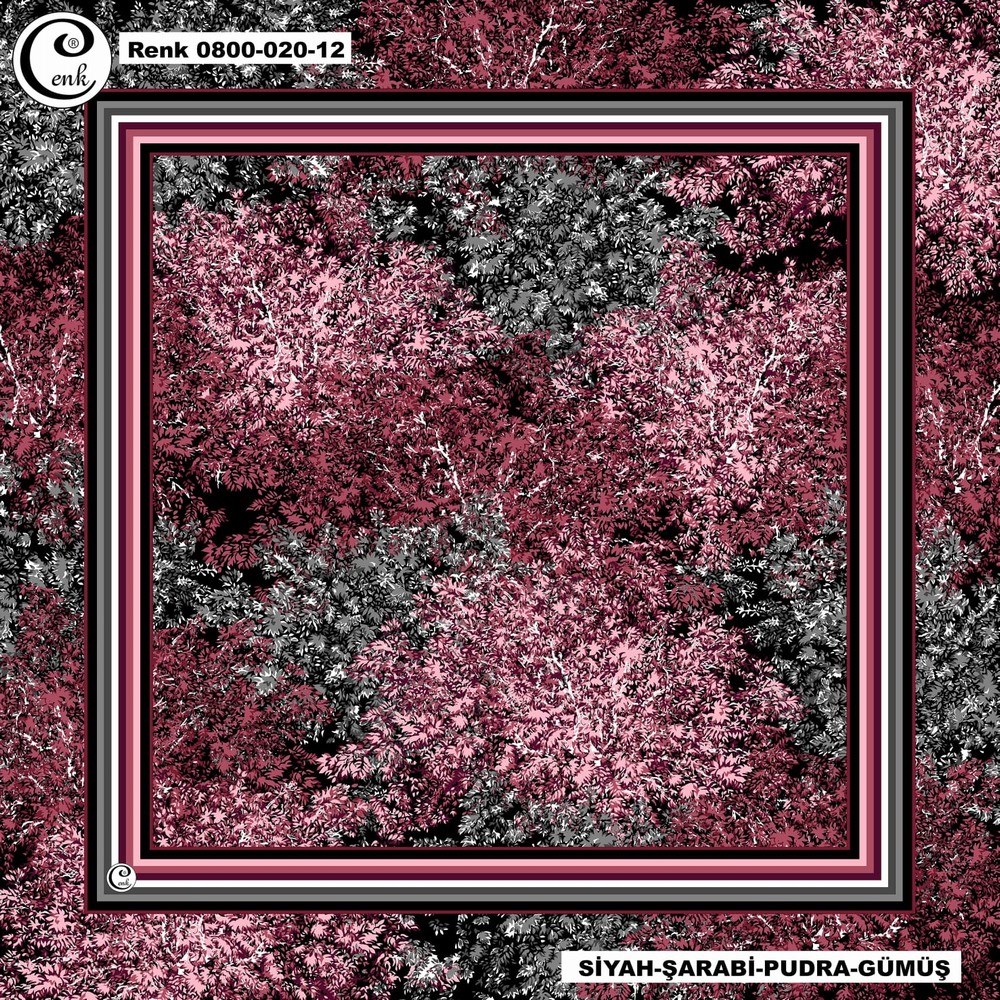 Cenk Flamlı Coton Eşarp(020-12)