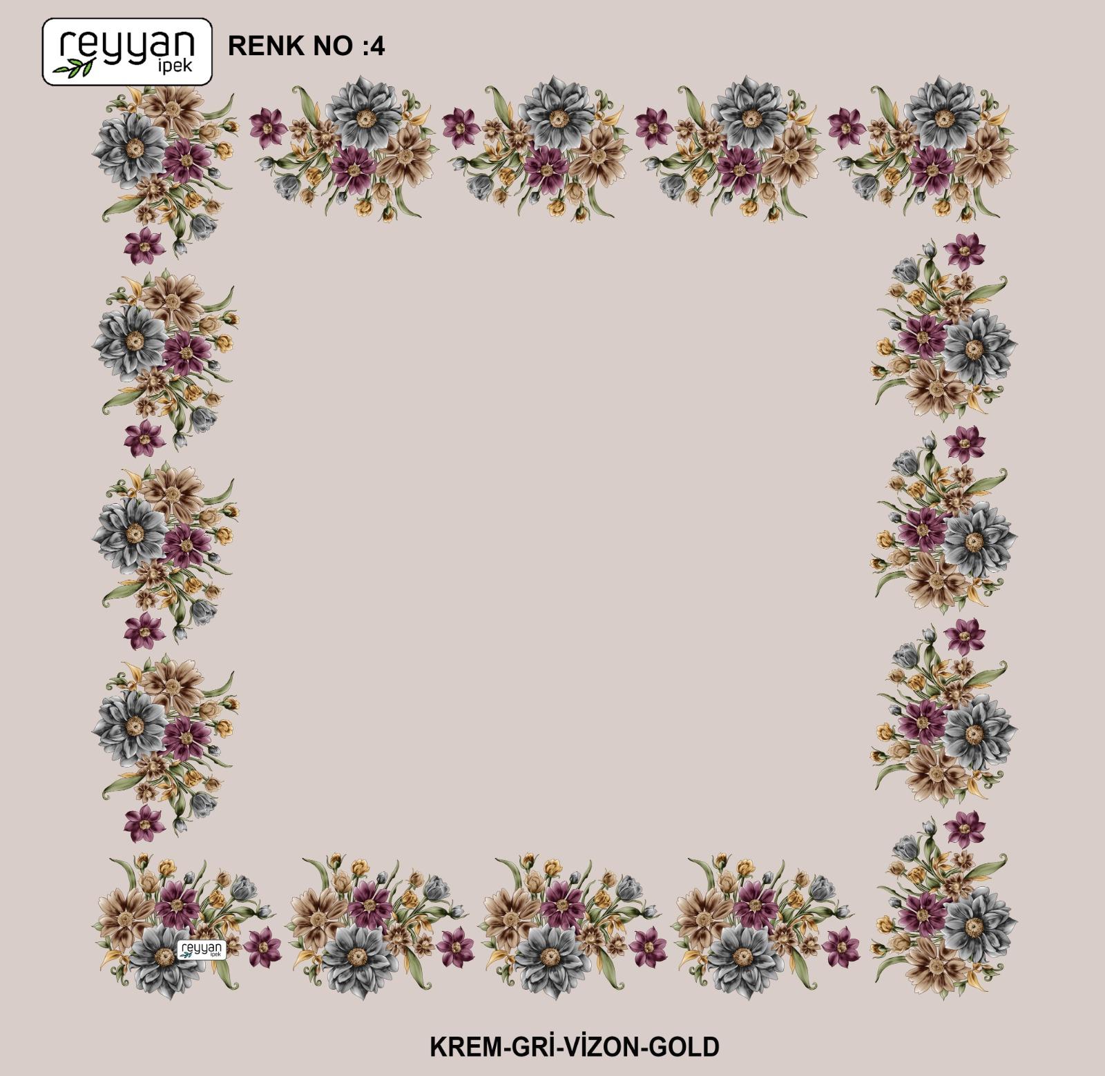 Reyyan İpek Oyalık Yazma(246-4)
