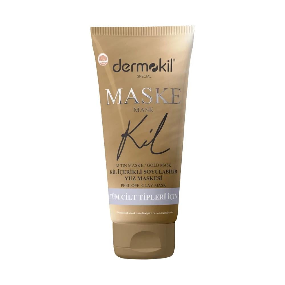 Dermokil Special Soyulabilir Kil İçerikli Gold Yüz Maskesi 75 ml 
