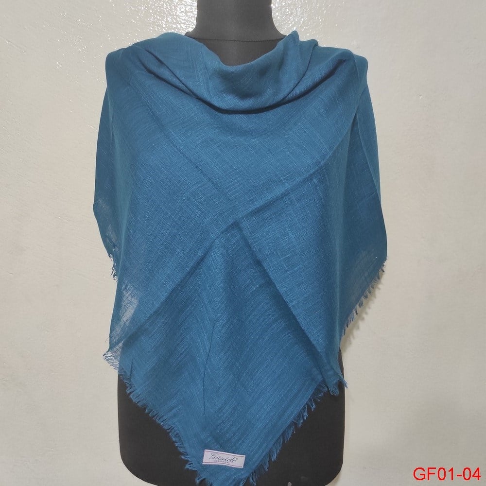 Düz Renk Flamlı Eşarp (gf01-04)