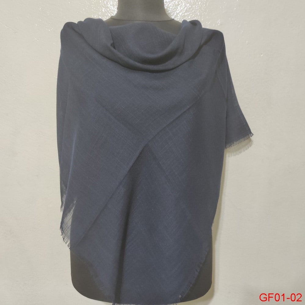 Düz Renk Flamlı Eşarp (gf01-14)