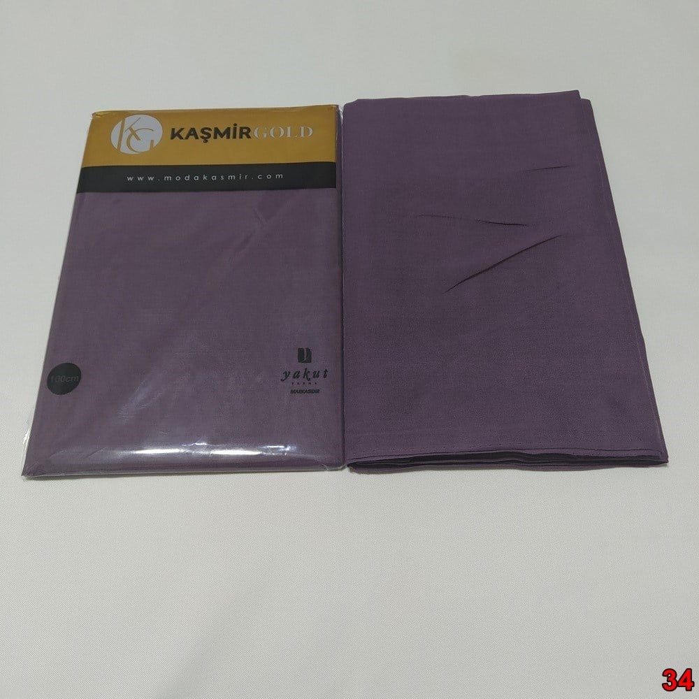 Düz Renk Kaşmir Oyalık Yazma(ksd34)