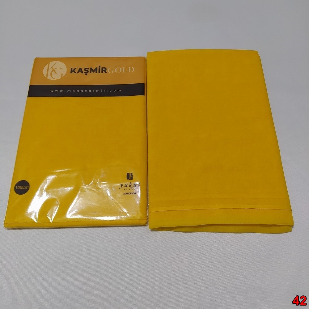Düz Renk Kaşmir Oyalık Yazma(ksd42)