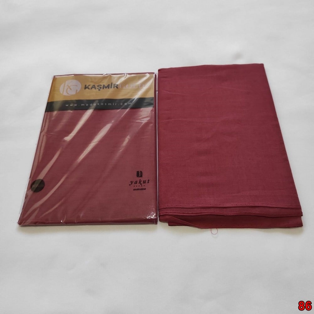 Düz Renk Kaşmir Oyalık Yazma(ksd86)