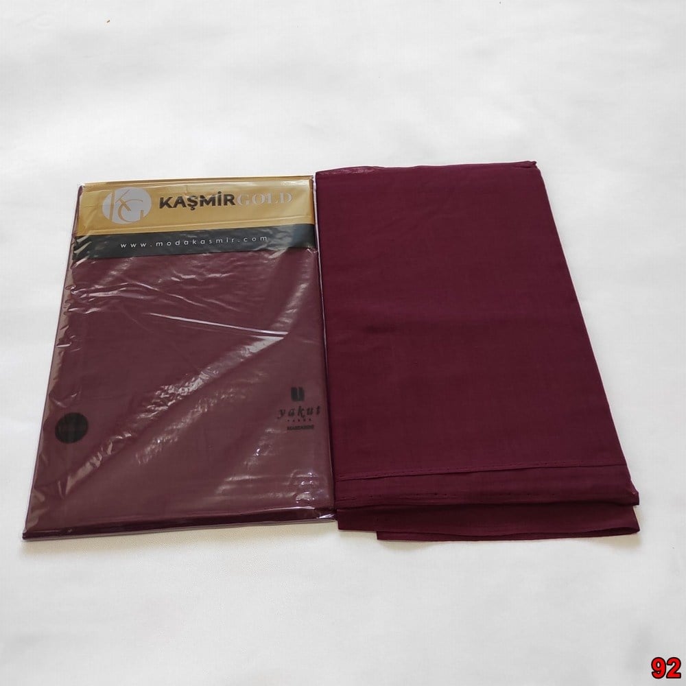 Düz Renk Kaşmir Oyalık Yazma(ksd92)