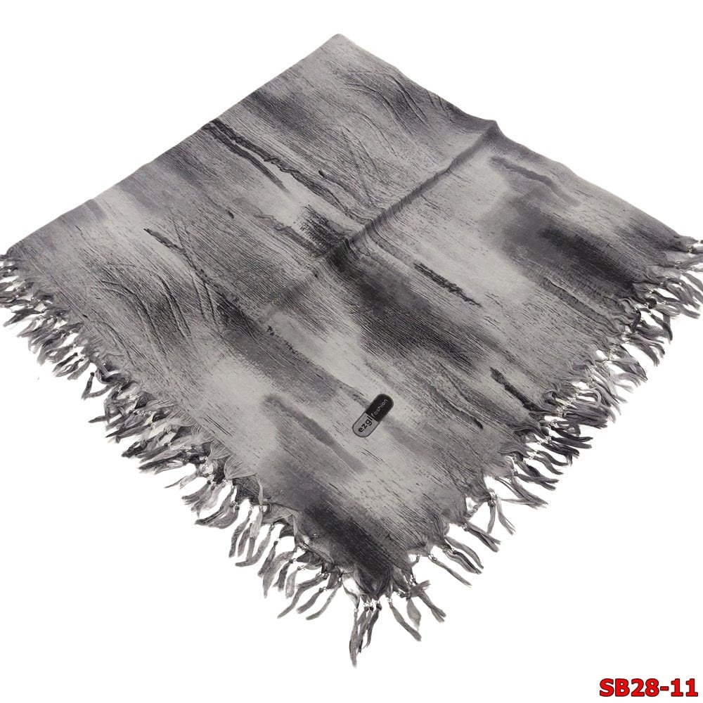 Ezgi Fashion Boncuklu Cotton Eşarp(sb28-11)