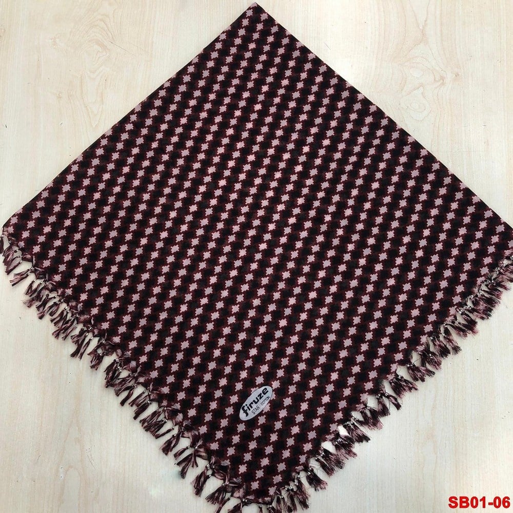 Firuze Boncuklu Cotton Eşarp(sb01-06)