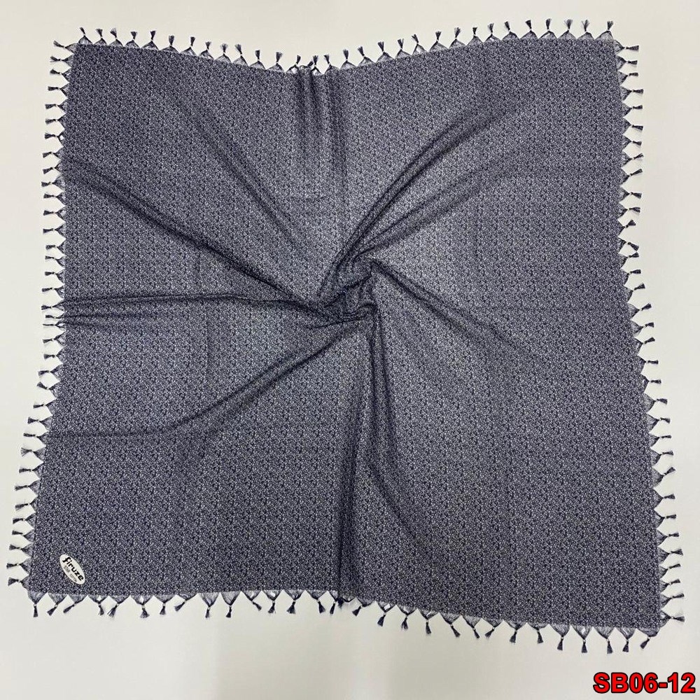 Firuze Boncuklu Cotton Eşarp(sb06-12)