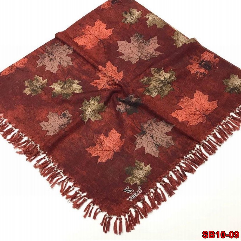 Firuze Boncuklu Cotton Eşarp(sb10-09)